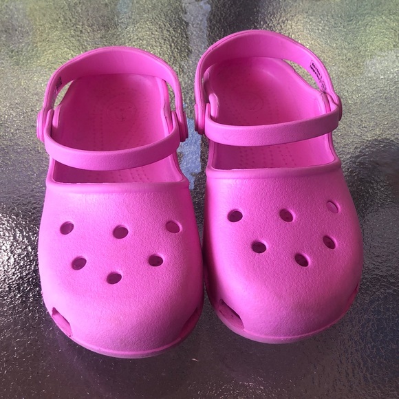 crocs sandals pink